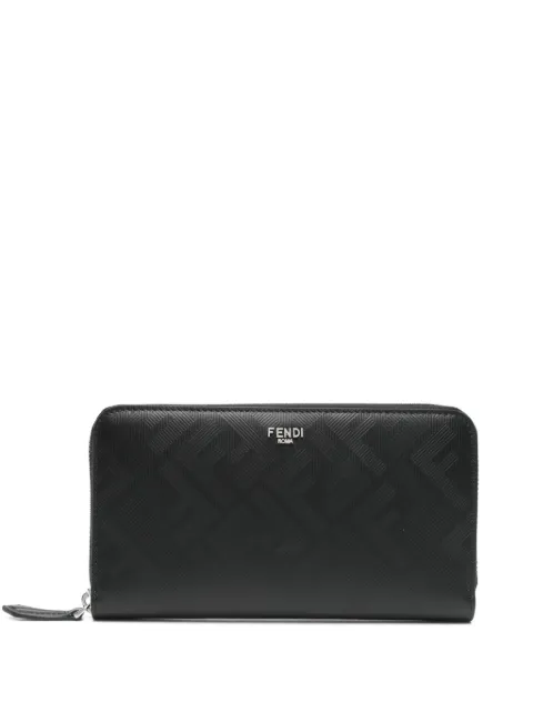 FENDI cartera con compartimentos y cierre