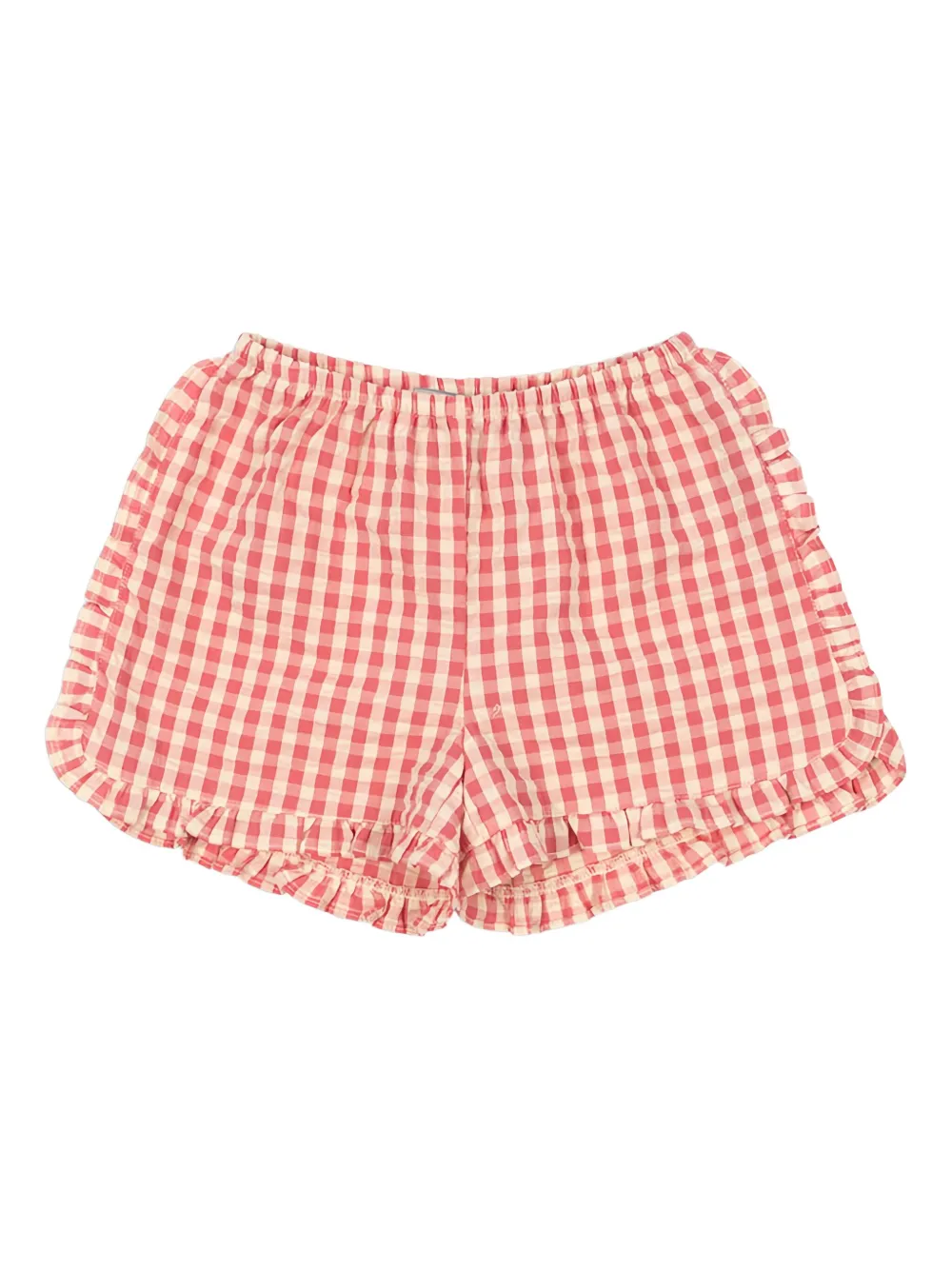 Konges Sløjd ruffled shorts | Red | Image 1