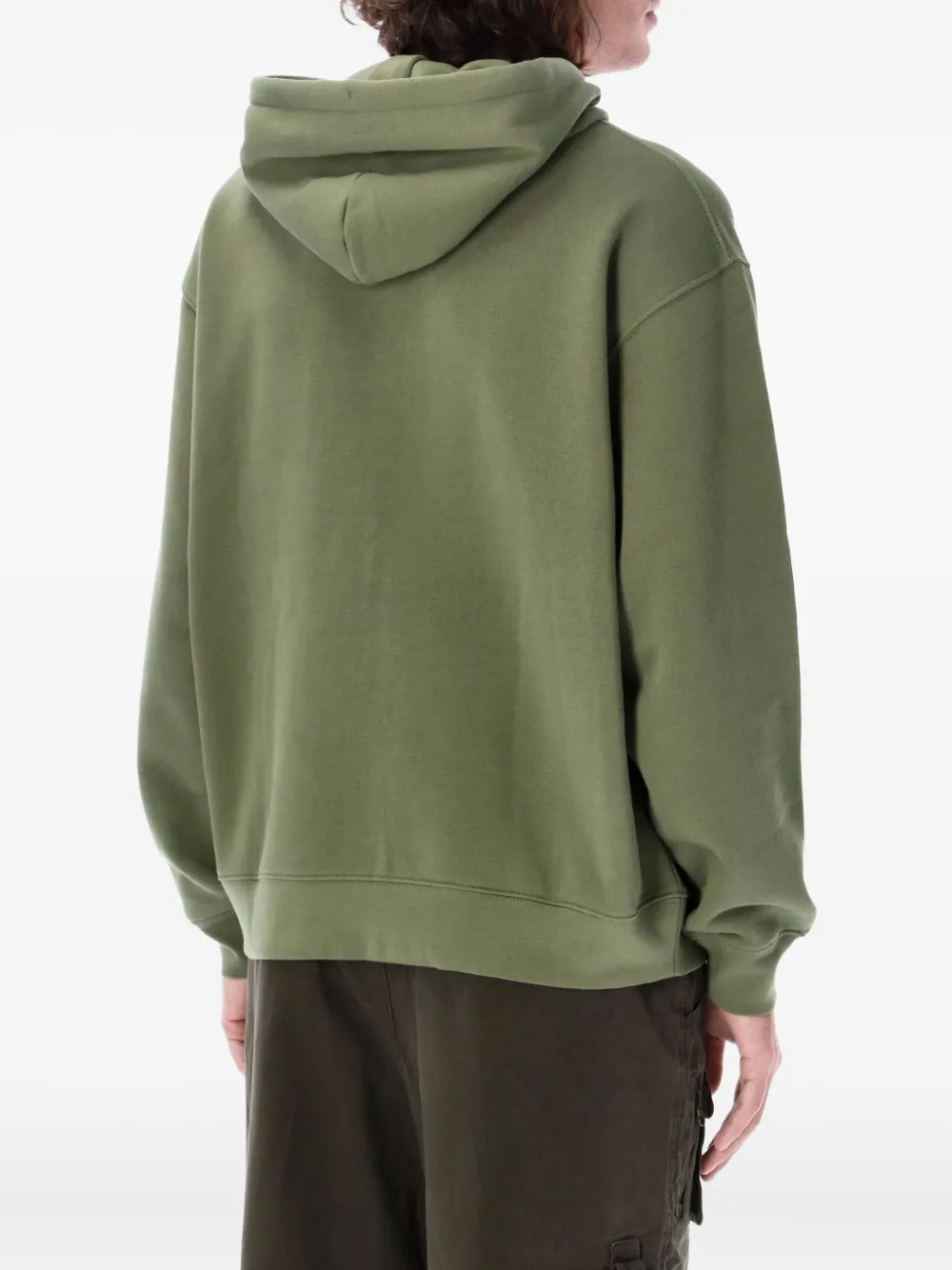 dime Cursive hoodie met rits Groen
