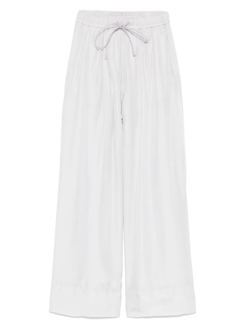 Forte Zijden broek Grijs