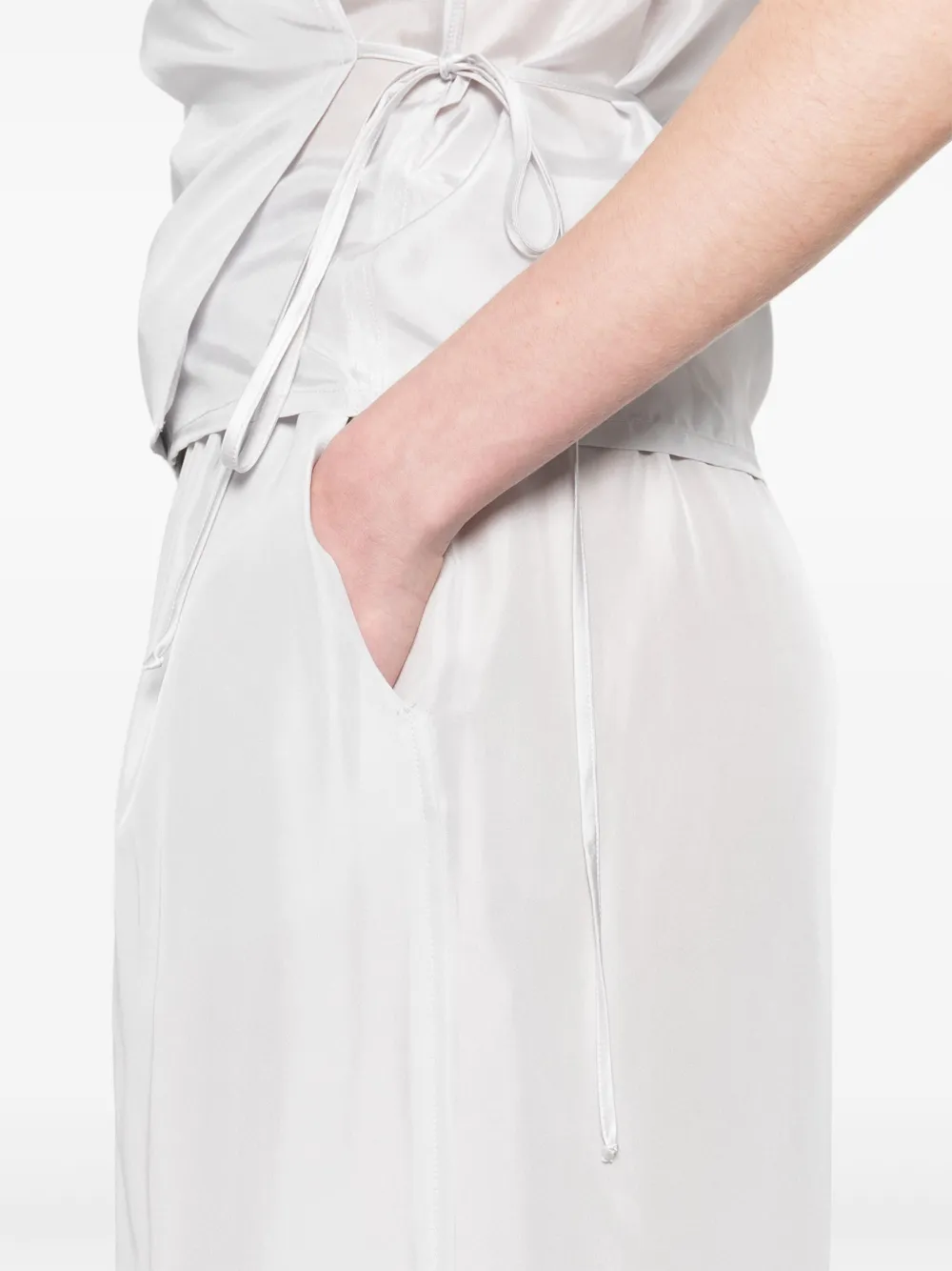 FORTE FORTE SILK TROUSERS