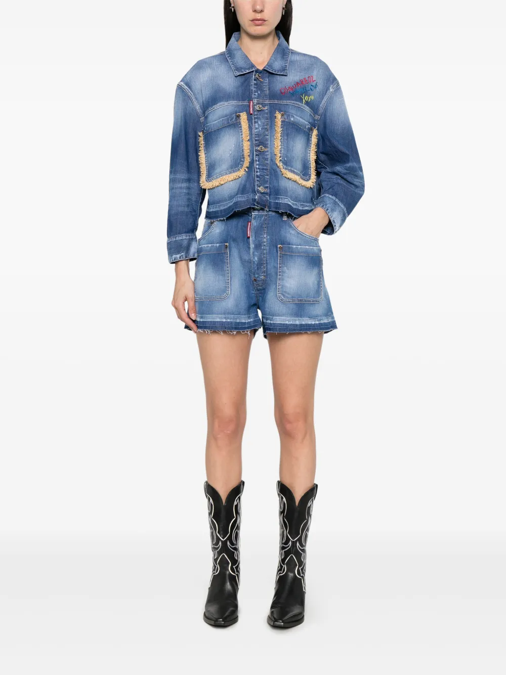 DSQUARED2 denim shorts | Short Shorts | Image 2