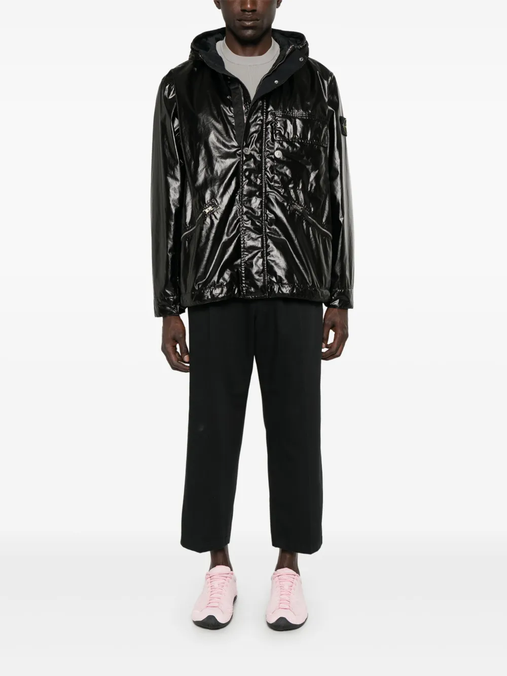 Stone Island Mussola Gommata jacket | Down Jackets | Image 2