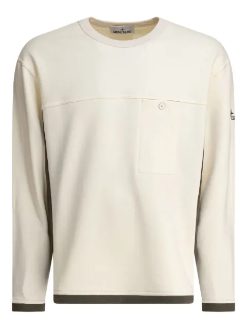 Stone Island panelled long-sleeve top