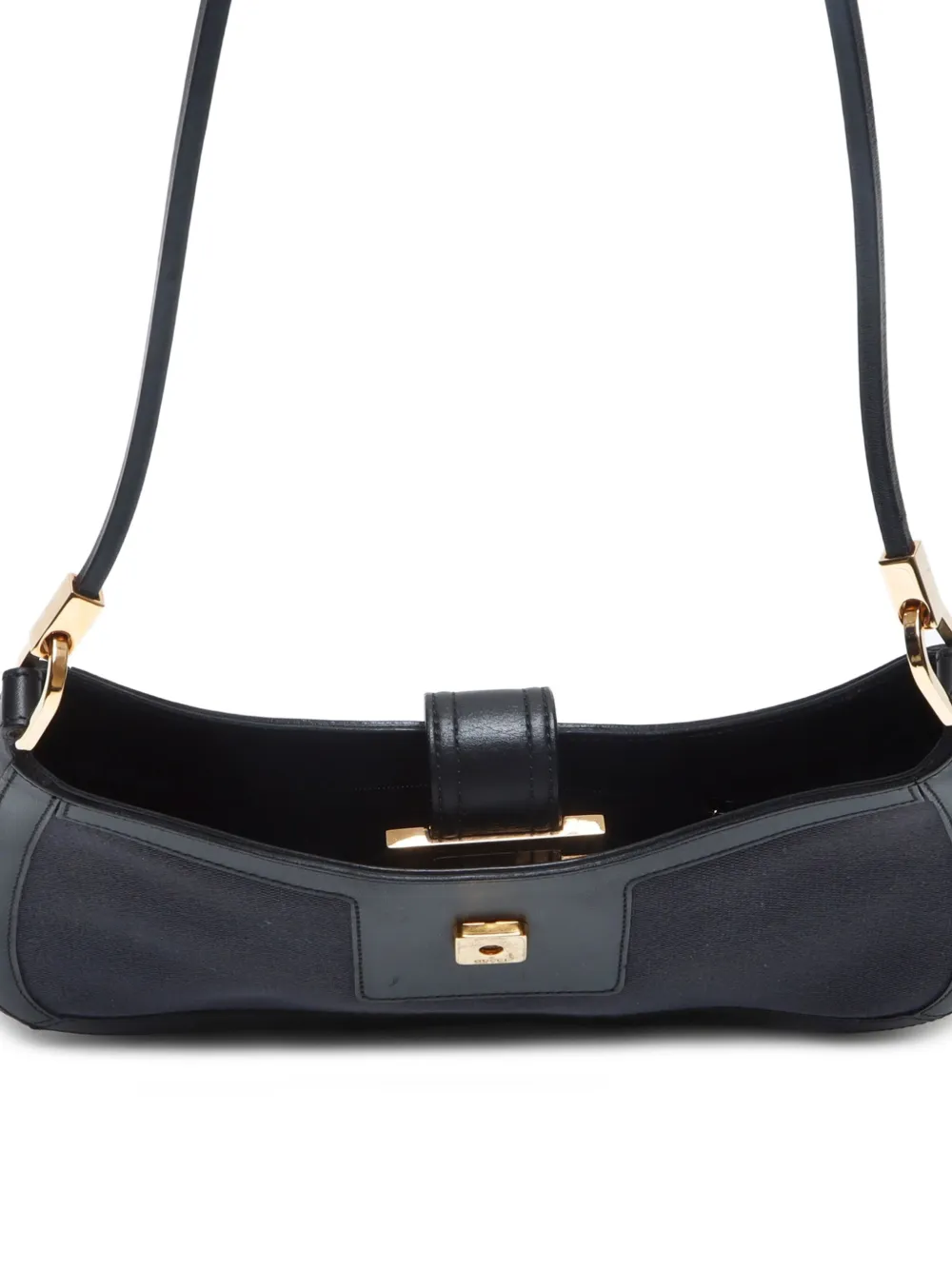 Gucci Pre-Owned Borsa a mano con placca logo 1990-2000 | Image 5