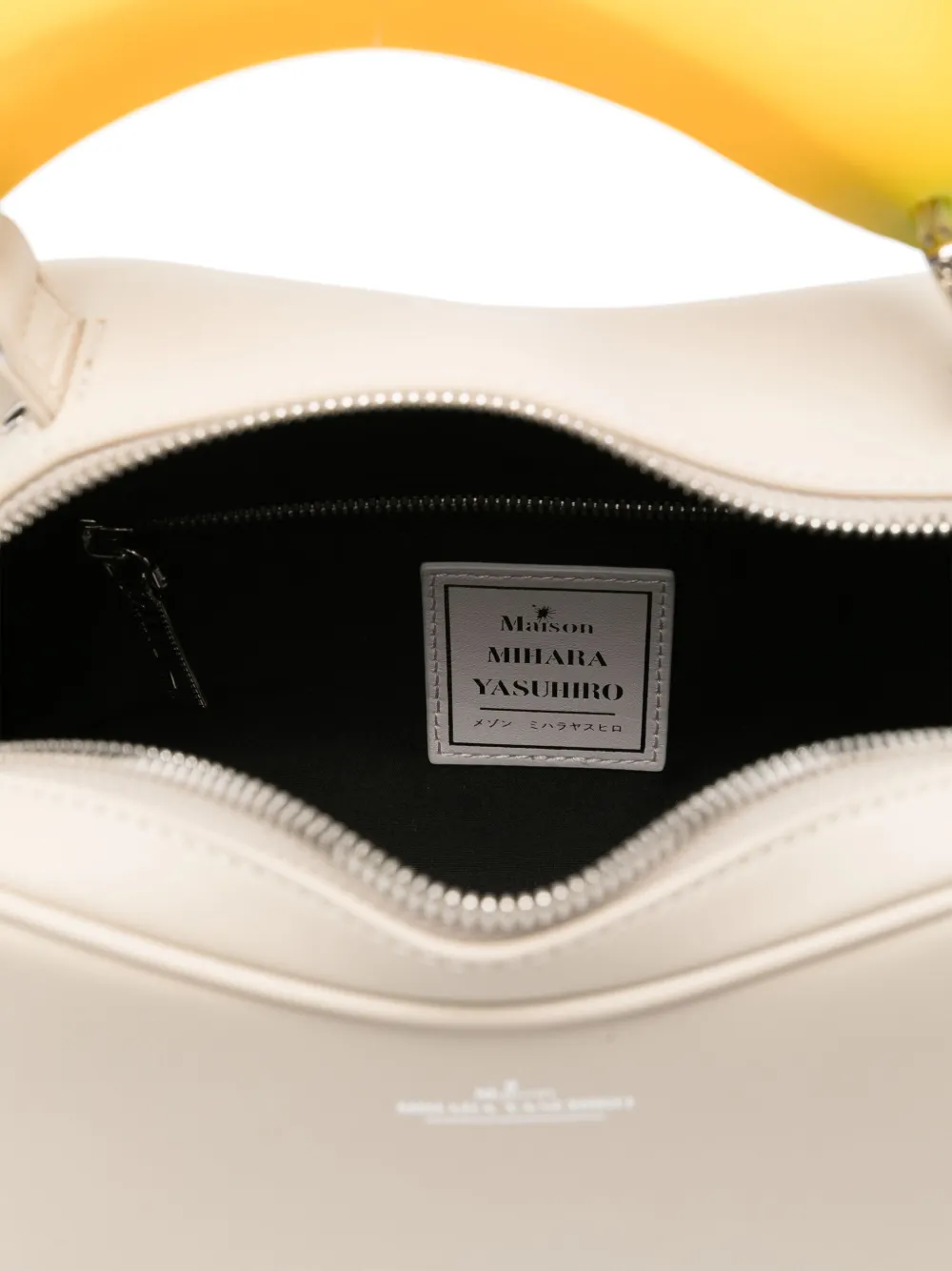 Maison MIHARA YASUHIRO Shopper met handgreep Beige