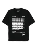 and Wander text-print T-shirt - Black