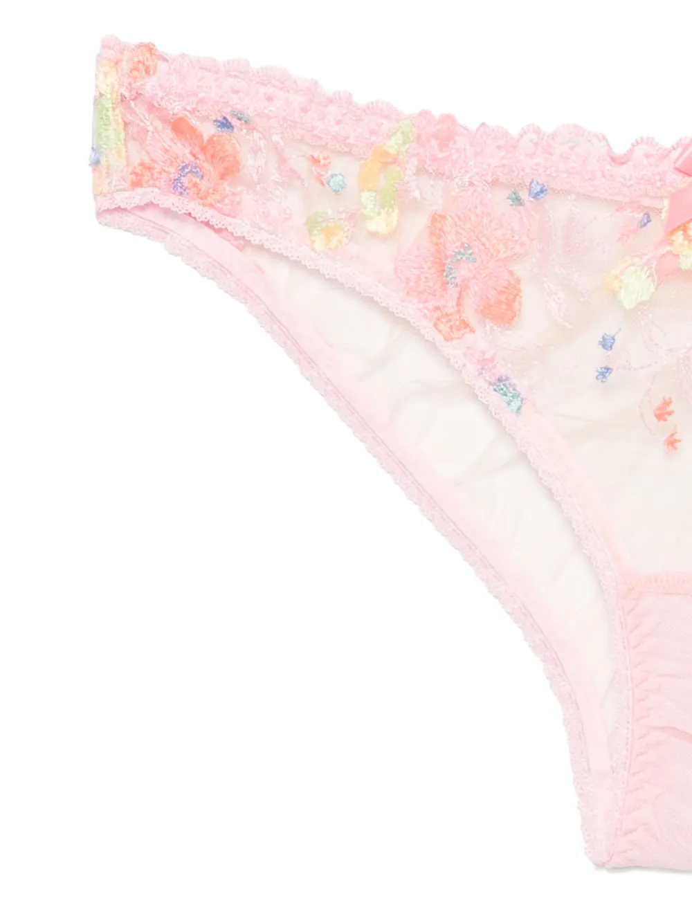 Shop Agent Provocateur Rixie Briefs In Pink