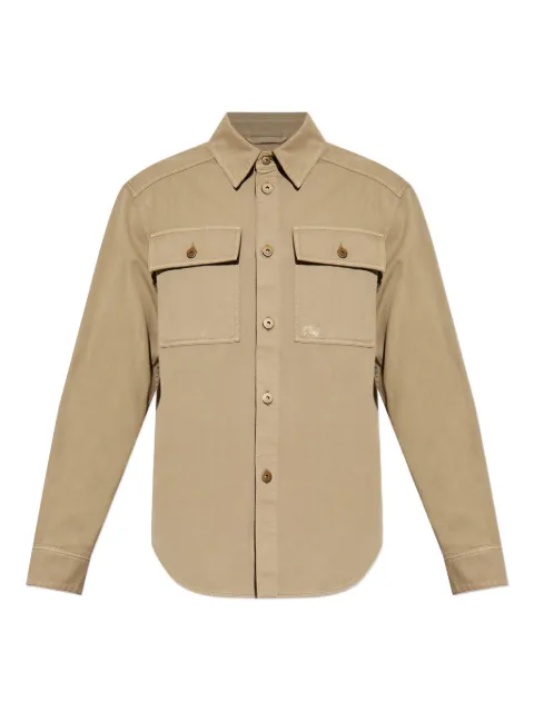 Burberry camisa utility con botones
