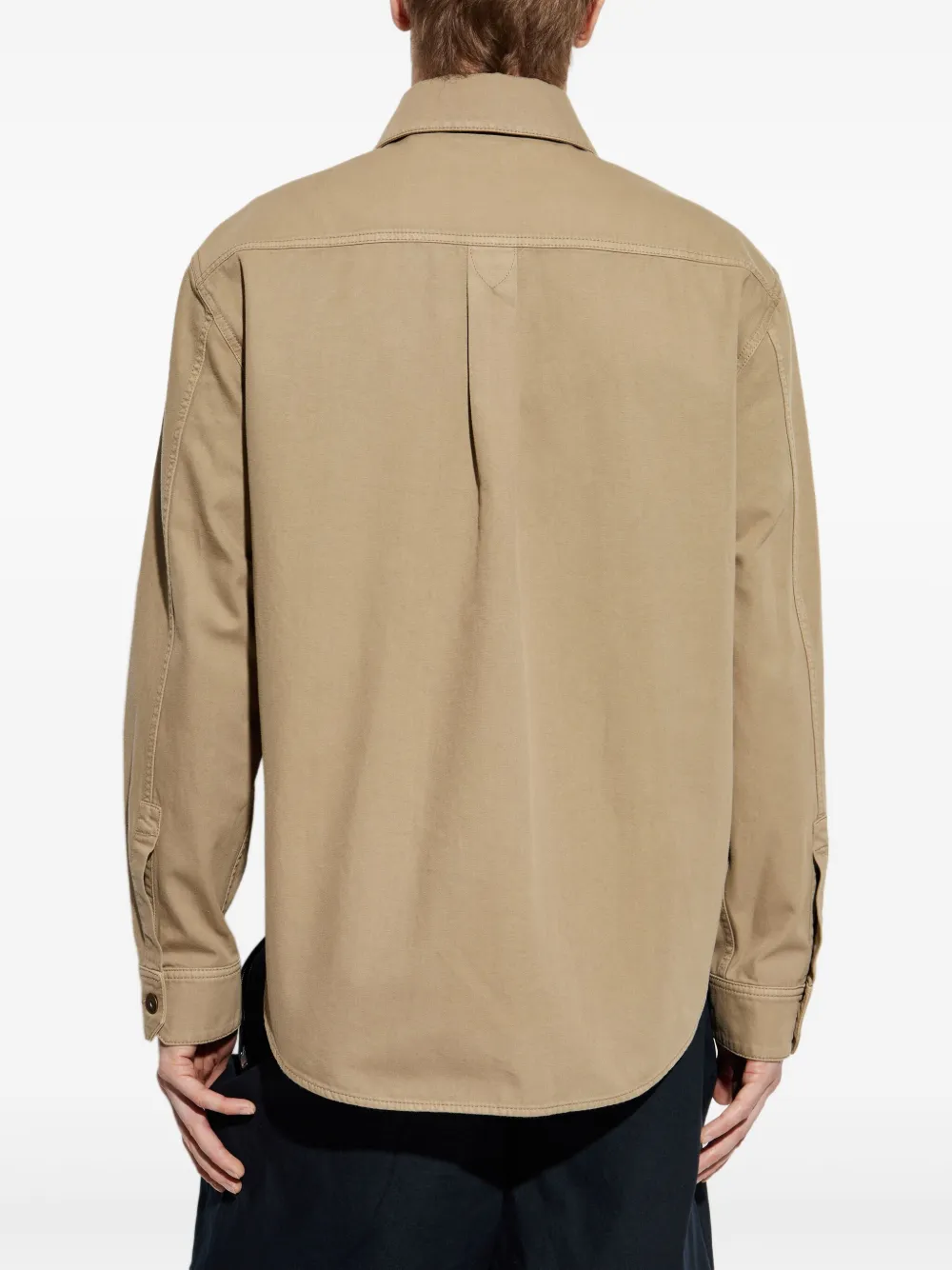 Burberry Button-up cargo overhemd Wit