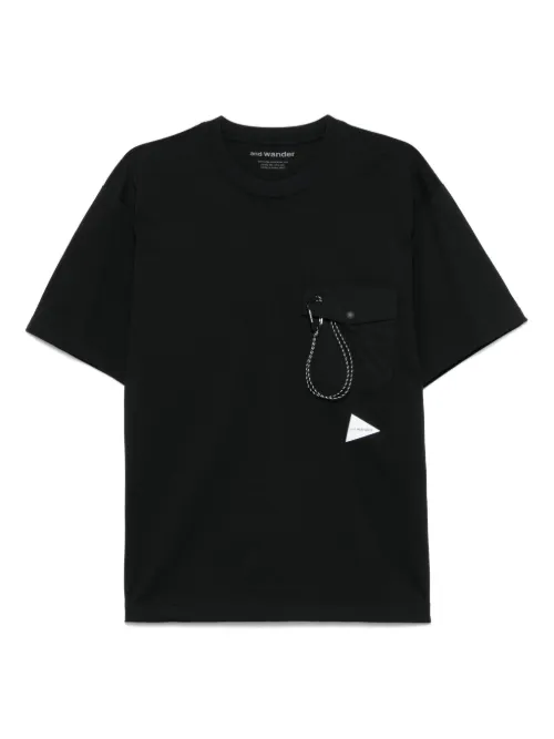 T-shirt à logo imprimé - and Wander - Modalova