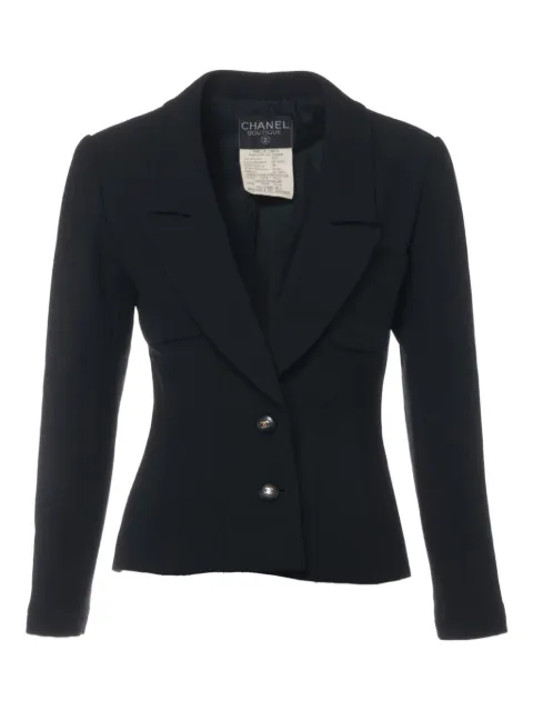 CHANEL Pre-Owned 1995 Interlocking CC-buttons blazer