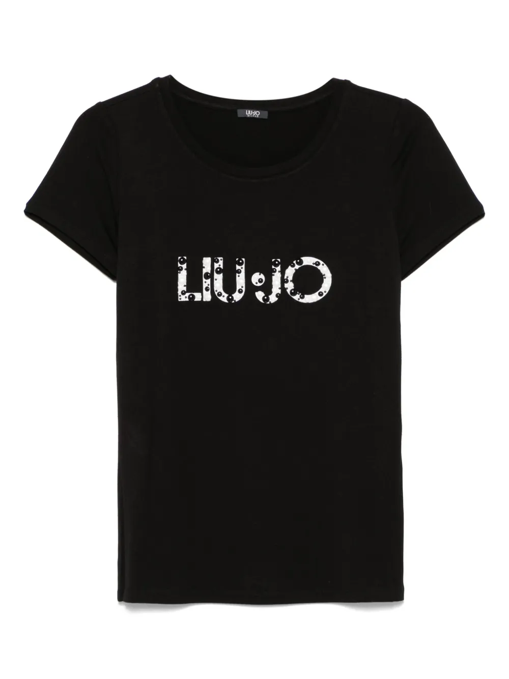 LIU JO playera con logo estampado | negro | Image 1