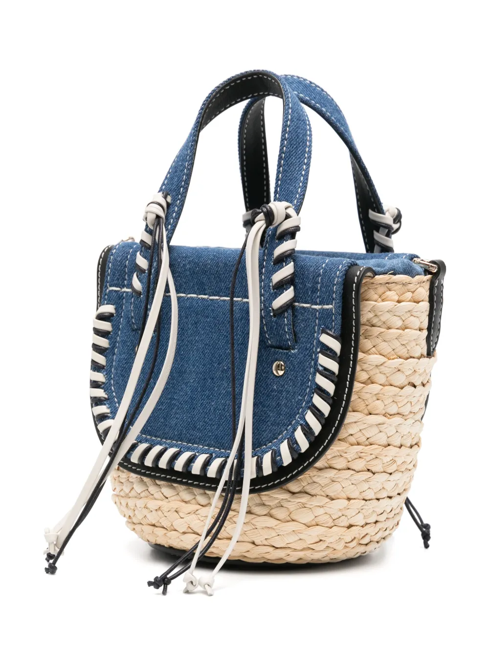 CUBA LAB Habanera bucket-tas Blauw