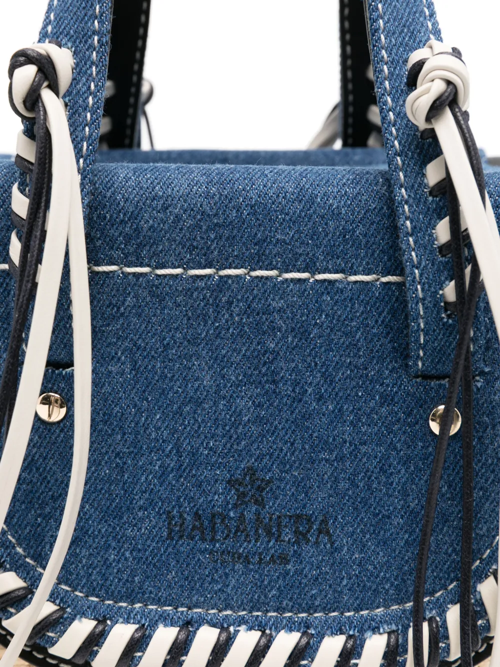 CUBA LAB Habanera bucket-tas Blauw