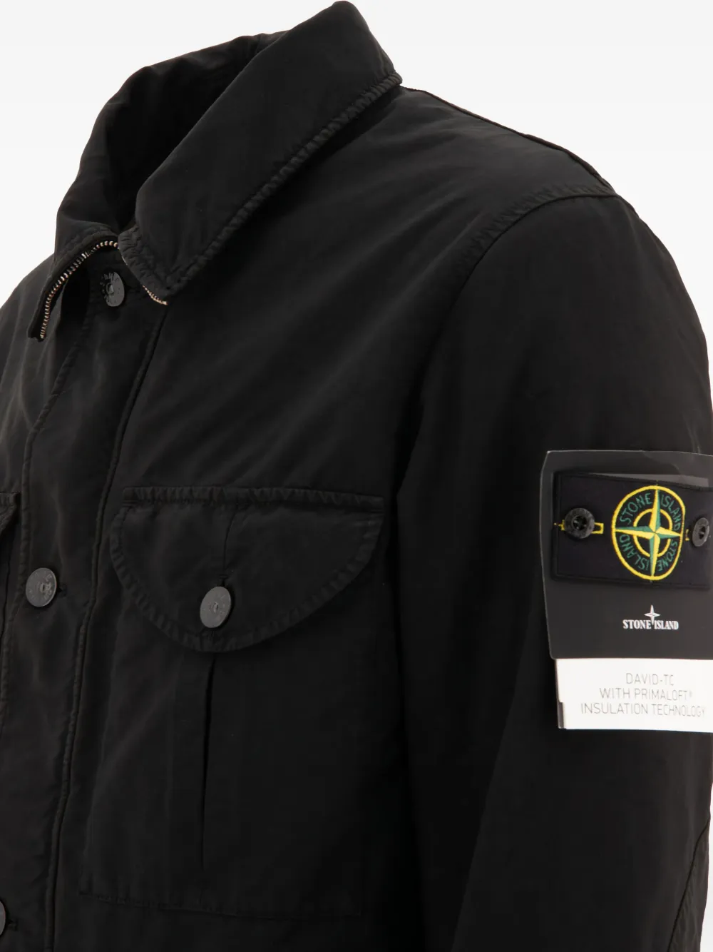 Stone Island Cargo jack Zwart