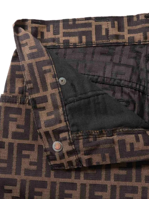FENDI】フェンディ『FFロゴ ズッカ柄 ジーンズ size30』FLP201