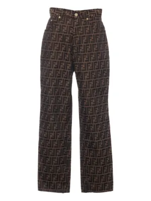 Pre-Owned Fendi Pants - Vintage Pants - FARFETCH