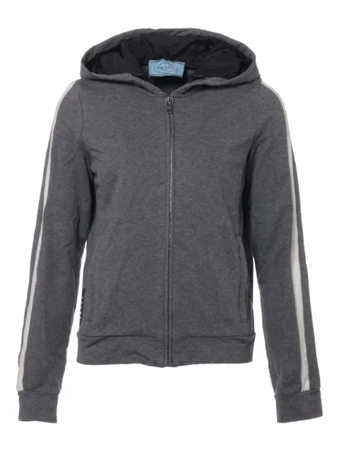 Prada Pre-Owned 2019 stripe-detailed hoodie