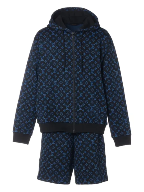 Louis Vuitton Pre-Owned ensemble hoodie-short Monogram (2023)