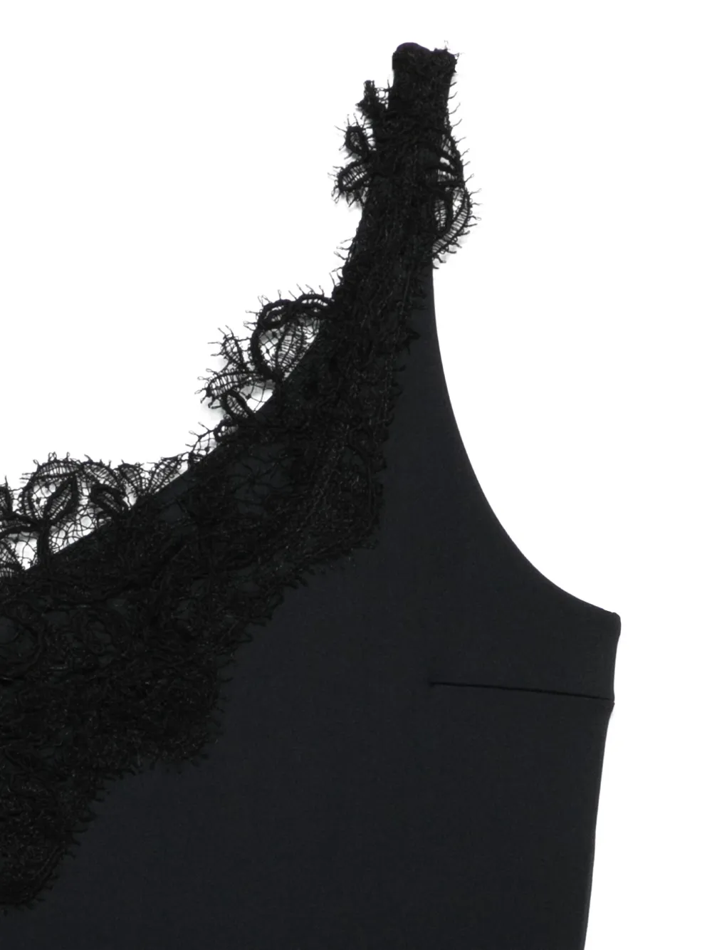 Ermanno Scervino Badpak met kant detail Zwart