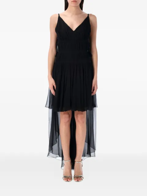 Alberta Ferretti draped chiffon dress