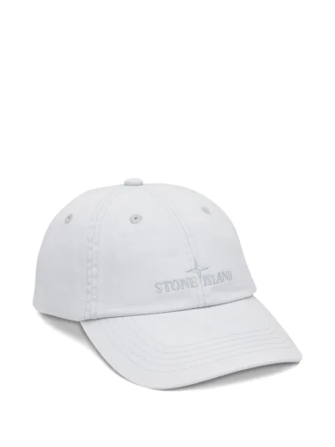 Stone Island gorra con logo bordado