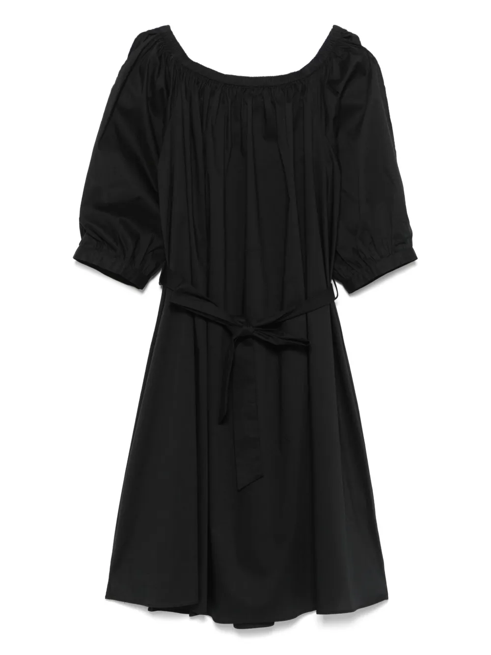 LIU JO robe courte en popeline | noir | Image 1