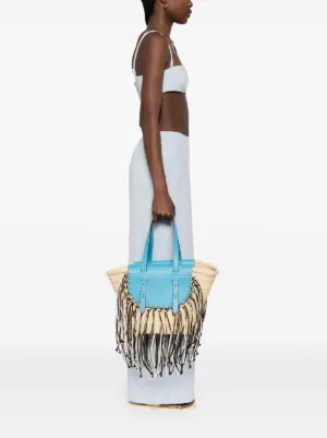 トートバッグ CUBA LAB Cuba Lab 'Habanera Fringes - Ebony' handbag CUBA LAB Habanera Fringes Tote Bag in Black | Lyst