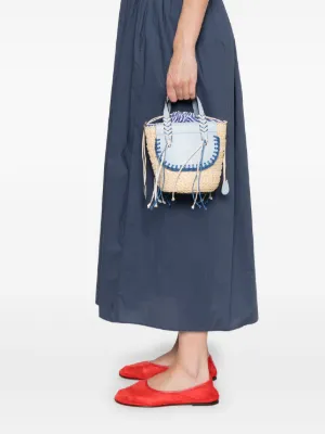 トートバッグ CUBA LAB SS25 CUBA LAB Bags.. (8056420207880 BLUEDENIM) CUBA LAB Habanera Bucket Bag | Blue | FARFETCH