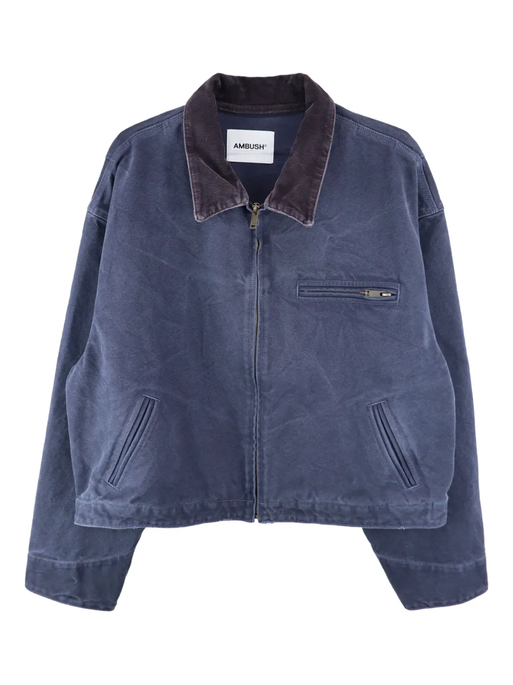 AMBUSH Denim bomberjack met wassing Blauw