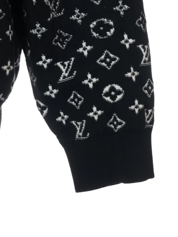 LOUIS VUITTON フーディ Embroidered Zipped Jersey Hoodie - Men - Ready-to-Wear