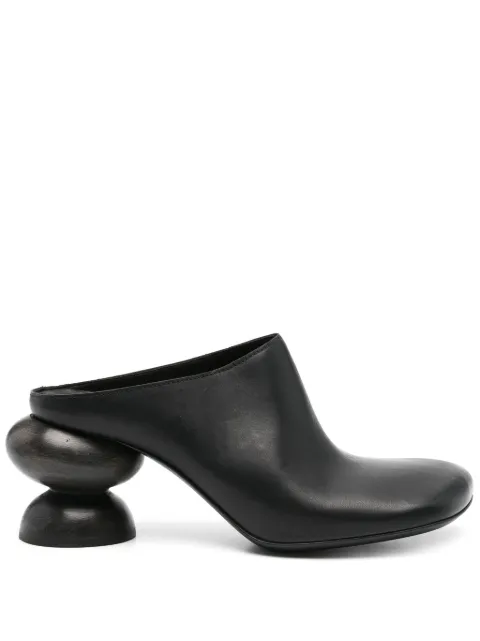 Uma Wang mules con tacón de 70mm