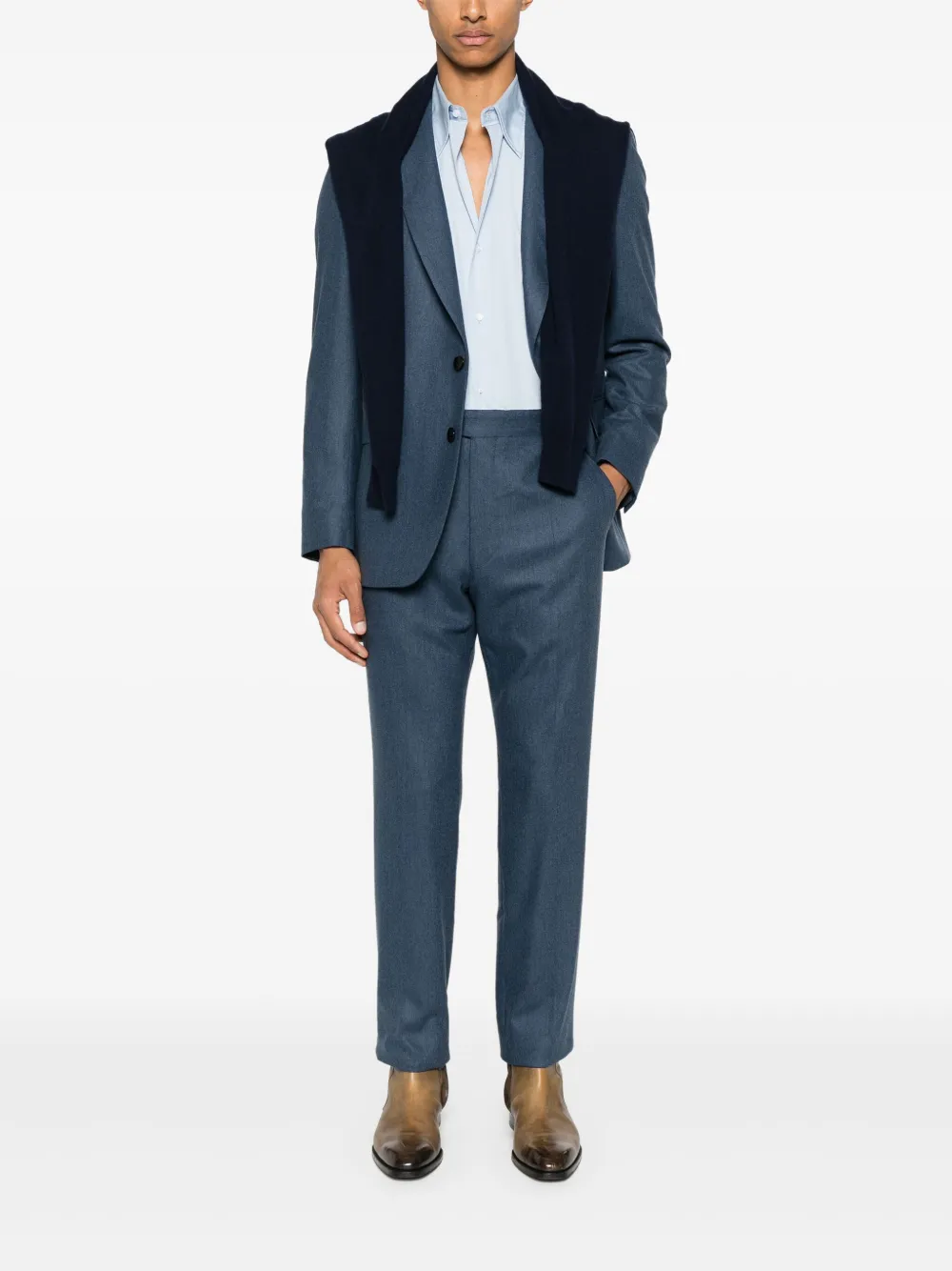 FURSAC Wollen broek - Blauw