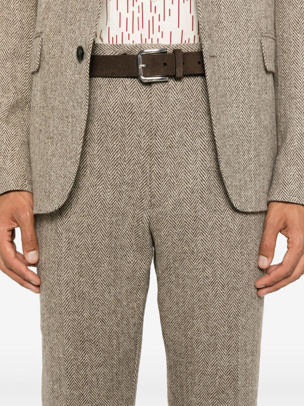 FURSAC Straight broek Bruin