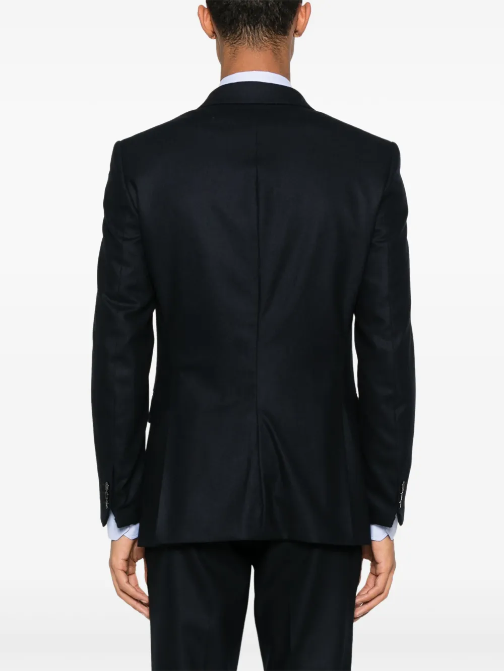 FURSAC Blazer van scheerwol Blauw