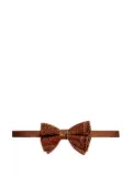 FURSAC paisley-print bow tie - Brown