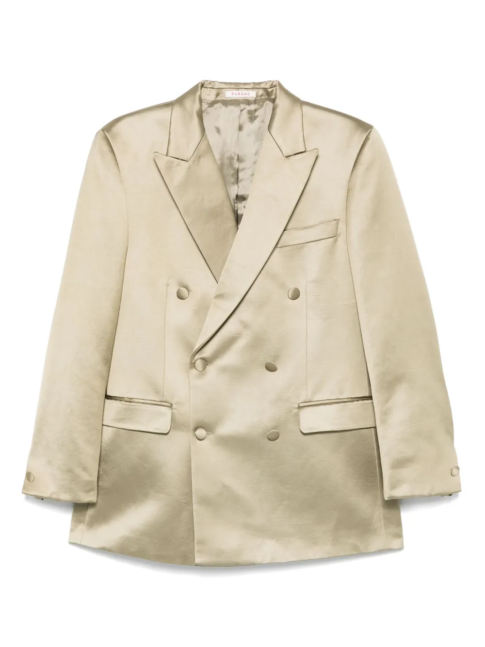 FURSAC double-breasted blazer | Yellow | Image 1
