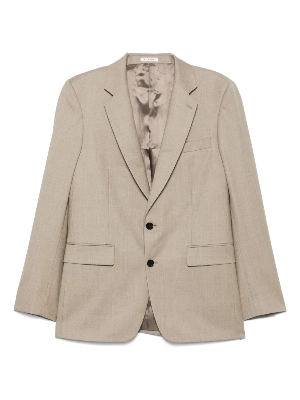 single-breasted blazer