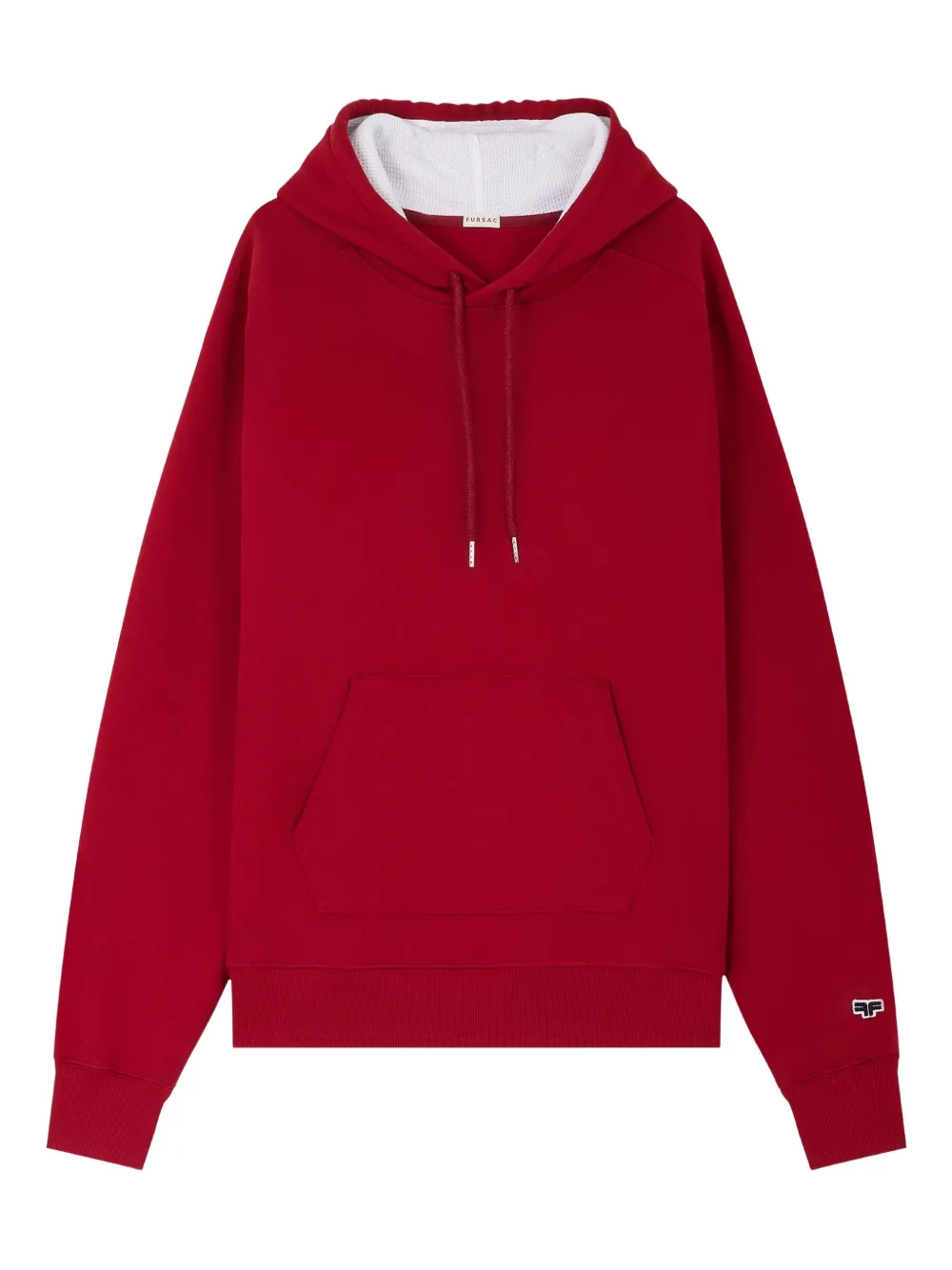 FURSAC カンガルーポケット パーカー - レッド FURSAC カンガルーポケット パーカー - レッド