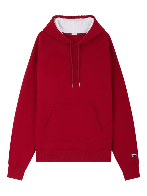 カンガルーポケットのパーカー 赤 Stone Island カンガルーポケット 
