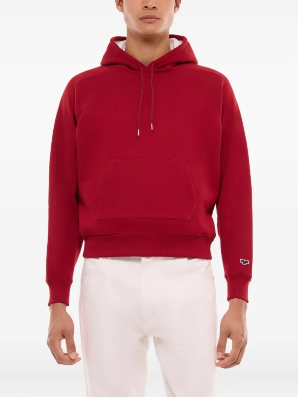 カンガルーポケットのパーカー 赤 Stone Island カンガルーポケット 