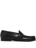 FURSAC leather loafers - Black
