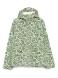 FURSAC floral-print puffer jacket - Green