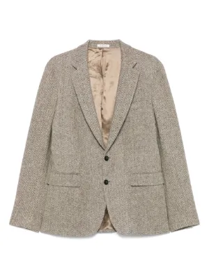 Corneliani チェック ジャケット | グレー | FARFETCH JP