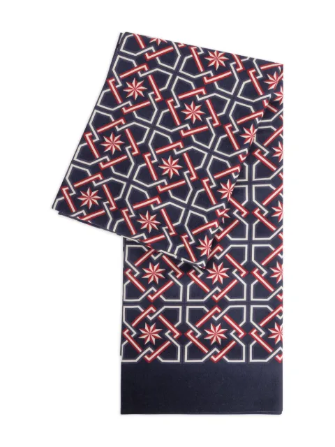 FURSAC mascada con estampado geométrico