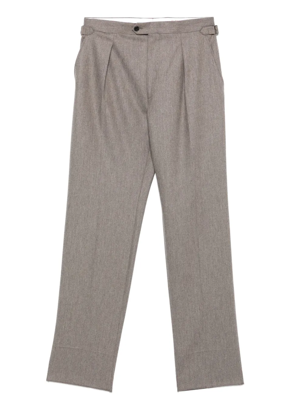 FURSAC virgin wool straight-leg trousers | Grey | Image 1