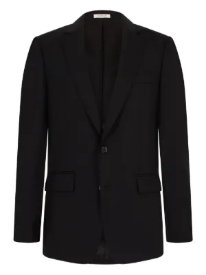 ERALDO ノッチドラペル シングルスーツ | ブラック | FARFETCH JP
