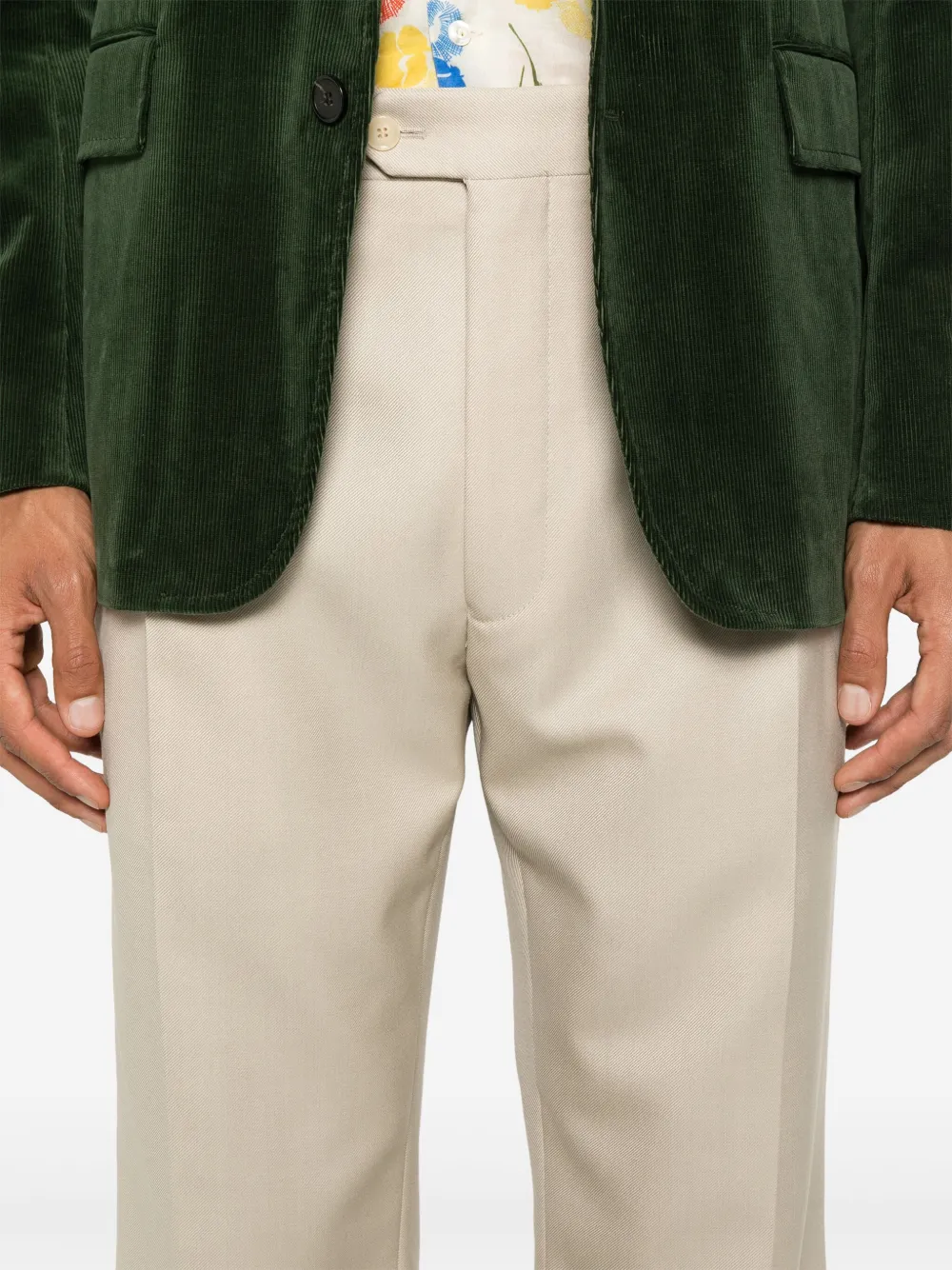 FURSAC Wollen broek Beige