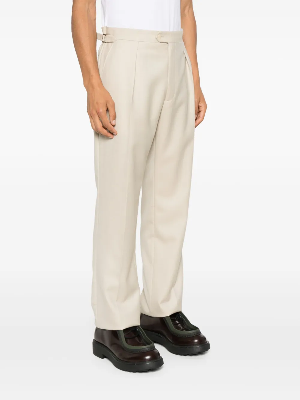 FURSAC Wollen broek Beige